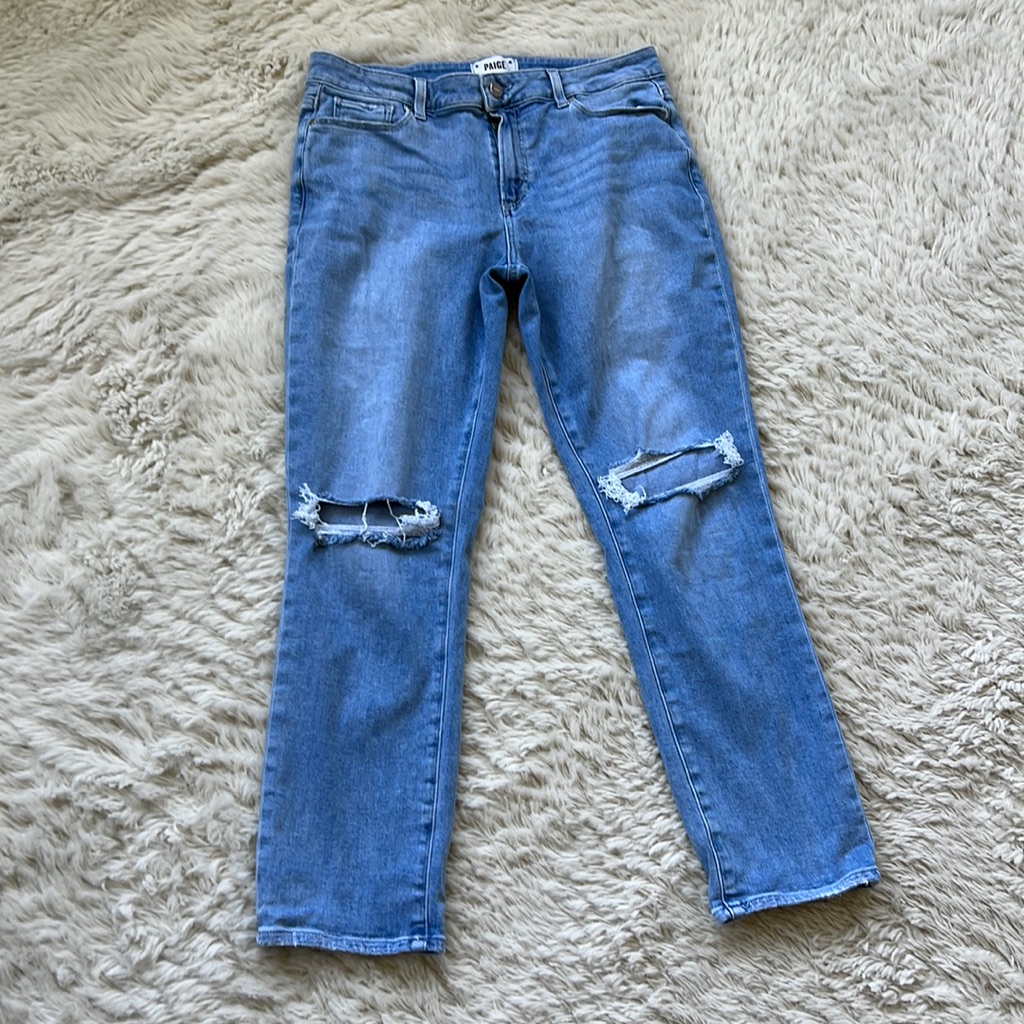 Paige Brigitte Fiesta Destructed Jeans